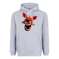 Heather Grey five nights at freddy's foxy Heavyweight Hoodie - tuanDangUi