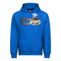 Cobalt coffee time Urban Hoodie - BarkalooDesign
