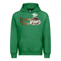 Emerald coffee time Urban Hoodie - BarkalooDesign