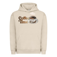 Pigment French Oak coffee time Urban Hoodie - BarkalooDesign
