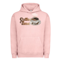 Pigment Salmon coffee time Urban Hoodie - BarkalooDesign