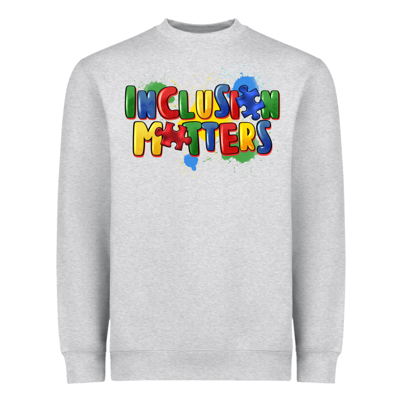 Inclusion Matters Heavyweight Sweatshirt by FaDigitalArtStudio | Teevron