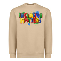 Mushroom Inclusion matters Heavyweight Sweatshirt - FaDigitalArtStudio
