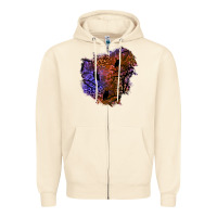 Sandshell halloween patch  4 Zipper Hoodie - BundleAndBundleShop