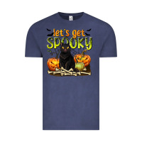 Vintage Denim Let's Get Spooky Vintage Tee - texasbilliewilder