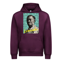 Mauve Wine patrice lumumba Urban Hoodie - tuanDangUi
