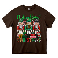 Chocolate Brown nuts about christmas Heavy Core Tee - MaliasSmallBusiness