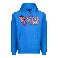 True Royal Valentine's Day Pig Xoxo Premium Hoodie - FaDigitalArtStudio