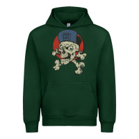 Forest Green skate rags skull & crossbones Urban Hoodie - tuanDangUi