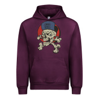 Mauve Wine skate rags skull & crossbones Urban Hoodie - tuanDangUi