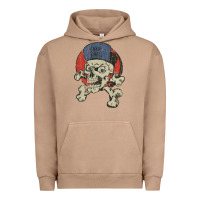 Pigment Burro skate rags skull & crossbones Urban Hoodie - tuanDangUi