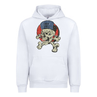 White skate rags skull & crossbones Urban Hoodie - tuanDangUi