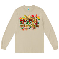 Mushroom cinco de mayo special education Long Sleeve Tee - CowGirlArtShop