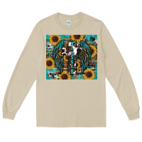 Mushroom western blessed sunflower's Long Sleeve Tee - RanaPortraitStore