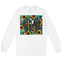 White western blessed sunflower's Long Sleeve Tee - RanaPortraitStore