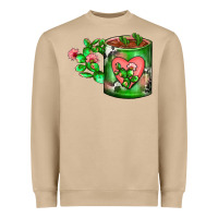 Mushroom Cactus Coffee cup Heavyweight Sweatshirt - FaDigitalArtStudio
