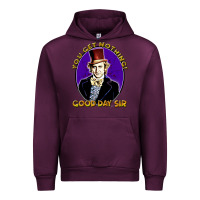 Mauve Wine good day sir  wonka Urban Hoodie - tuanDangUi