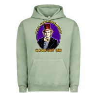 Pigment Oil Green good day sir  wonka Urban Hoodie - tuanDangUi