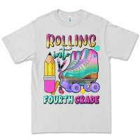 Dove Grey rolling into fourth grade Premium Tee - BundleAndBundleShop