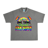Tornado Let's get one thing straight i'm not Pride LGBTQ+ Urban Heavy Tee - NancyCooperArtShop