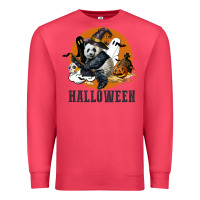 Cardinal hallowen panda Premium Sweatshirt - LillyAllenDesigns