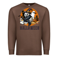Chestnut hallowen panda Premium Sweatshirt - LillyAllenDesigns
