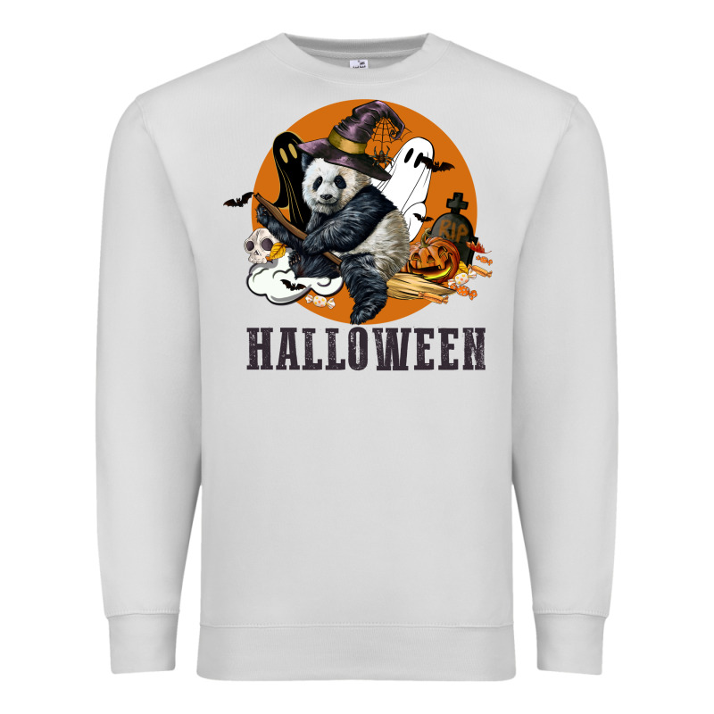 Hallowen Panda Premium Sweatshirt by LillyAllenDesigns | Teevron