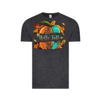 Vintage Black pumpkin hello fall Vintage Tee - NancyCooperArtShop