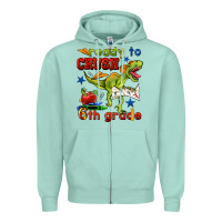 Seafoam ready to crush 6th grade Zipper Hoodie - BundleAndBundleShop