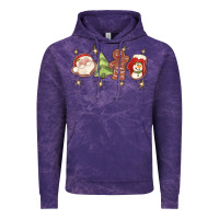 Cloud Purple Christmas gingerbread cookies Vintage Hoodie - texasbilliewilder