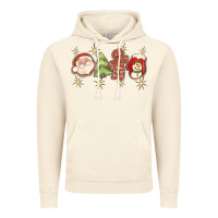 Vintage Artic Christmas gingerbread cookies Vintage Hoodie - texasbilliewilder