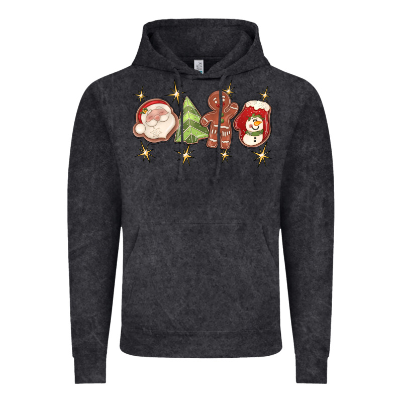 Christmas Gingerbread Cookies Vintage Hoodie by texasbilliewilder | Teevron