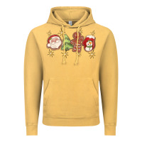 Vintage Mustard Christmas gingerbread cookies Vintage Hoodie - texasbilliewilder