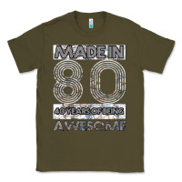 Army Green Born in 1980 Womens Classic Tee - Bettercallsaul