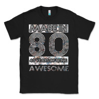 Black Born in 1980 Womens Classic Tee - Bettercallsaul