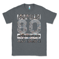 Charcoal Heather Born in 1980 Womens Classic Tee - Bettercallsaul