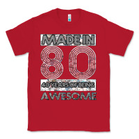 Red Born in 1980 Womens Classic Tee - Bettercallsaul