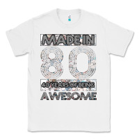 White Born in 1980 Womens Classic Tee - Bettercallsaul