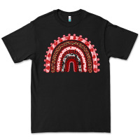 Black valentines day rainbow Premium Tee - RanaPortraitStore