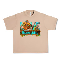 Love Thanksgiving With Turkey Urban Heavy Tee | Teevron