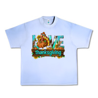 Grape Ice Love Thanksgiving with Turkey Urban Heavy Tee - texasbilliewilder