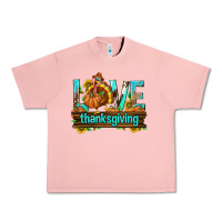 Salmon Love Thanksgiving with Turkey Urban Heavy Tee - texasbilliewilder