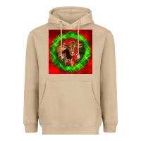 Mushroom christmas red angus calf Heavyweight Hoodie - LillyAllenDesigns