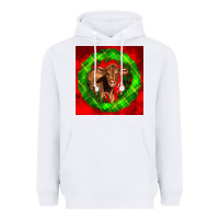 White christmas red angus calf Heavyweight Hoodie - LillyAllenDesigns