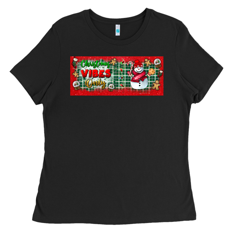 Christmas Vibes Only Ladies Tee by BundleAndBundleShop | Teevron