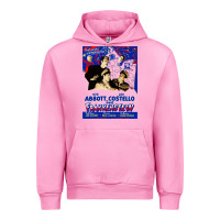 Fuchsia Pink abbott and costello meet frankenstein (1948)   artwork Urban Hoodie - tuanDangUi