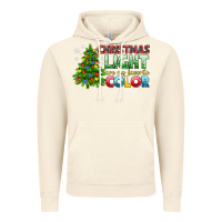 Vintage Artic Christmas light are my favorite color Vintage Hoodie - NancyCooperArtShop
