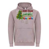 Vintage Zinc Christmas light are my favorite color Vintage Hoodie - NancyCooperArtShop