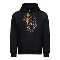 Black zebra in america doodle Urban Hoodie - tuanDangUi