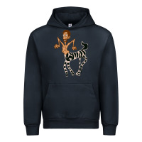 Navy zebra in america doodle Urban Hoodie - tuanDangUi